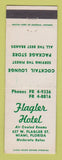 Matchbook Cover - Flagler Hotel Miami FL