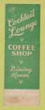 Matchbook Cover - Maxwell House Hotel Lamar Colorado