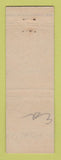 Matchbook Cover - Belmont Hotel Miami Beach FL