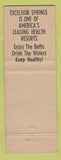 Matchbook Cover - Royal Hotel Excelsior Springs MO