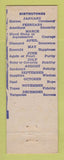 Matchbook Cover - London Hotel New Orleans LA bellhop
