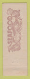 Matchbook Cover - Rentschler's Cafe Leesport PA Eskimo