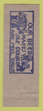 Matchbook Cover - Veterans Tavern Chattanooga TN pinup
