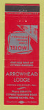 Matchbook Cover - Arrowhead Lodge Winter Haven FL