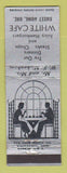 Matchbook Cover - White Cafe Sweet Home OR