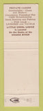 Matchbook Cover - Little Creel Lodge Chama NM