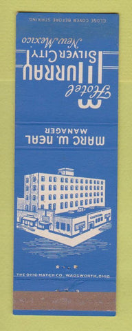 Matchbook Cover - Hotel Murray Silver City NM WEAR