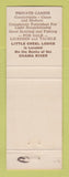 Matchbook Cover - Little Creel Lodge Chama NM