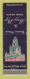 Matchbook Cover - Roney Plaza Hotel Miami Beach FL WEAR