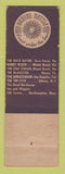 Matchbook Cover - Roney Plaza Hotel Miami Beach FL WEAR