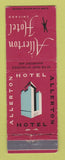 Matchbook Cover - Allerton Hotel Chicago IL