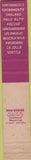 Matchbook Cover - Magnin Co San Francisco Sacramento Oakland 10 Strike