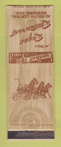 Matchbook Cover - Rogue Restaurant Medford OR
