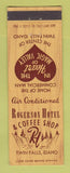 Matchbook Cover - Rogerson Hotel Coffee Shop Twin Falls ID