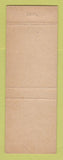 Matchbook Cover - Snug Harbor Hotel Hammondsport NY