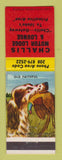Matchbook Cover - Challis Motor Lodge ID