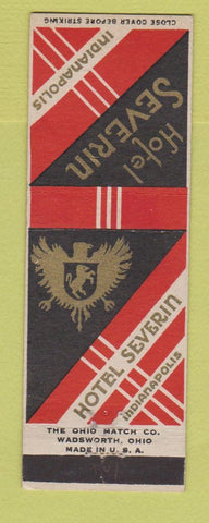 Matchbook Cover - Hotel Severin Indianapolis IN