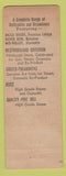 Matchbook Cover - General Coal Philadelphia PA