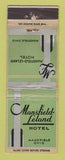 Matchbook Cover - Mansfield Leland Hotel Mansfield OH WORN
