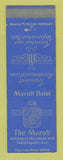 Matchbook Cover - Marott Hotel Indianapolis IN