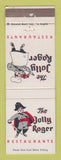 Matchbook Cover - Jolly Roger Restaurants San Diego CA Waikiki WEAR