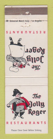 Matchbook Cover - Jolly Roger Restaurants San Diego CA Waikiki WEAR