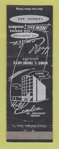Matchbook Cover - Hotel Camden AR WEAR