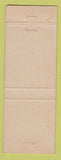 Matchbook Cover - Mount Vernon Inn Winter Park FL