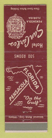 Matchbook Cover - Hotel San Carlos Pensacola FL