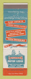 Matchbook Cover - Landmark Motor Lodge Winterhaven FL
