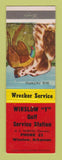Matchbook Cover - Winslow Gulf oil gas Winslow AR low phone #