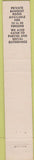 Matchbook Cover - La Paloma Restaurant San Pedro CA 10 Strike
