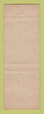 Matchbook Cover - Donald Villard Pure oil gas Canton OH