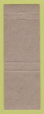 Matchbook Cover - Shell oil gas Red Sisk Jackson MI