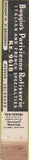 Matchbook Cover - Boggio's Lounge Denver CO 10 Strike