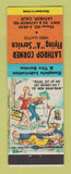 Matchbook Cover - Lathrop Corner Flying A oil gas Lathrop CA hillbilly