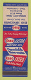 Matchbook Cover - Esso oil gas Spring City TN