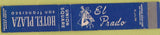 Matchbook Cover - Hotel Plaza San Francisco CA 10 Strike