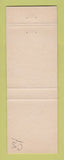 Matchbook Cover - 1960 Chevrolet Miller Grand Haven MI