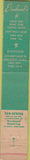 Matchbook Cover - Eisenhood's Deli Santa Rosa CA 10 Strike