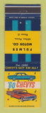 Matchbook Cover - 1960 Chevrolet Fulmer Motors Milton PA