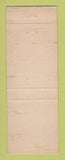 Matchbook Cover - 1960 Chevrolet Lauterbach Perry IA