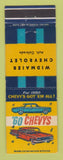 Matchbook Cover - 1960 Chevrolet Widmaier Ault Colorado