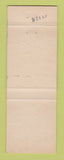 Matchbook Cover - 1960 Chevrolet Greenville NH