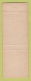 Matchbook Cover - 1960 Chevrolet Hill Motors Portage WI