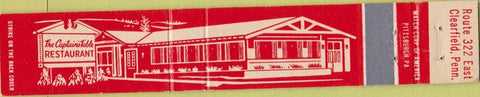 Matchbook Cover - Captain's Table Restaurant 10 Strike