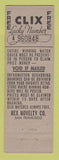 Matchbook Cover - AJ Rost Chevrolet San Francisco? CA?