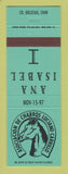Matchbook Cover - Ana Isabel I Delicias Mexico Horse Racing 1997