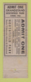 Matchbook Cover - Northfield Park Horse Racing Cleveland Akron OH area 1966