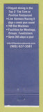 Matchbook Cover - Flamboro Downs Horse Racing Hamilton ON